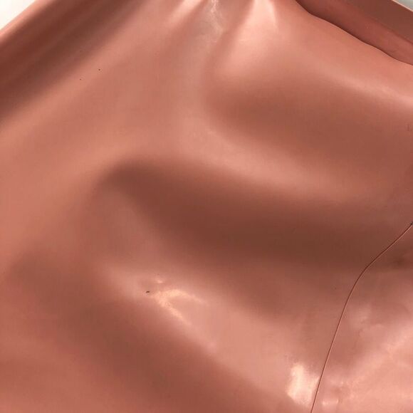 Michael Costello x REVOLVE Wyatt Latex Pant in Cafe Creme L - Picture 4 of 6